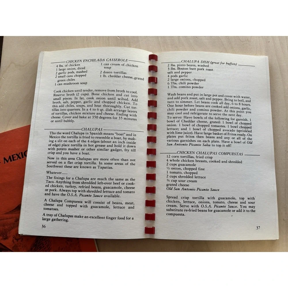 Vtg Mexican Indian Cook Book LOT of 3 San Antonio Recipe Shortcuts Authentic